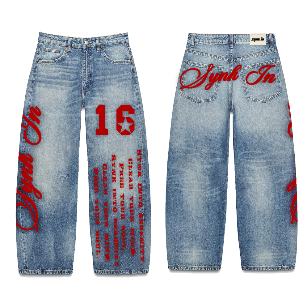 SYNK 16 Baggy Jeans