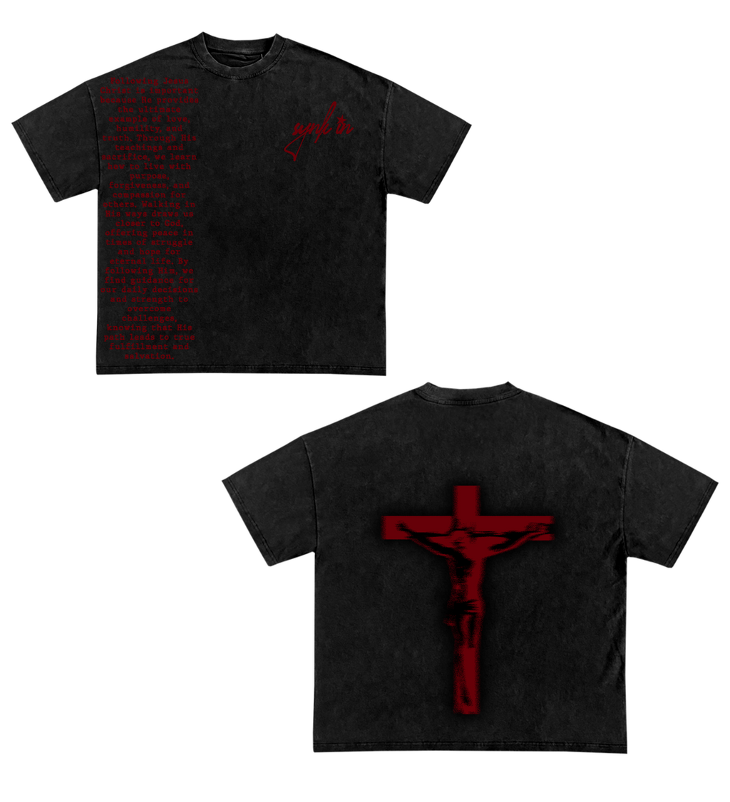Red Importance Boxy Tee