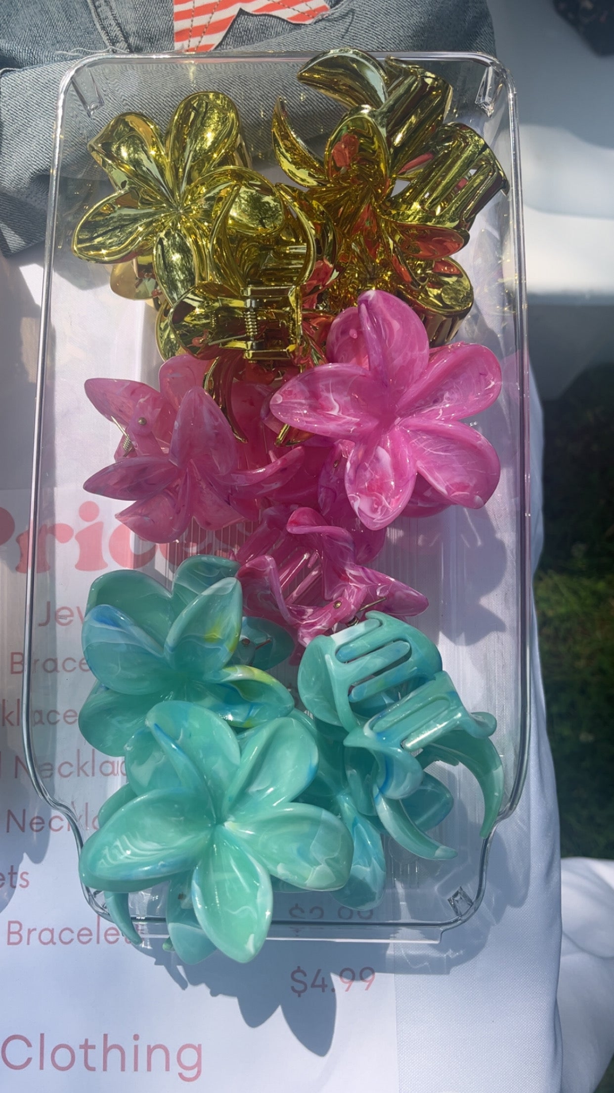 Plumeria Hairclip