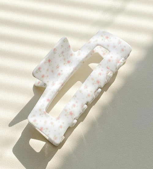 Floral Claw Clip