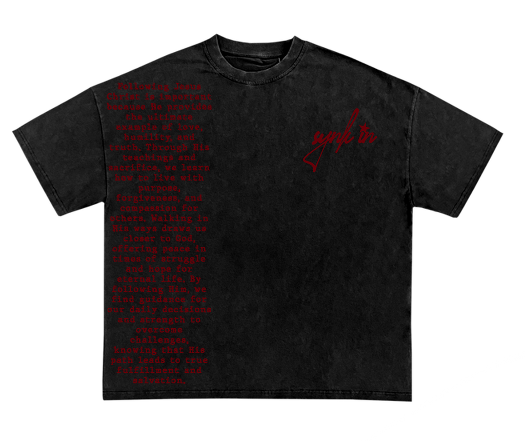 Red Importance Boxy Tee