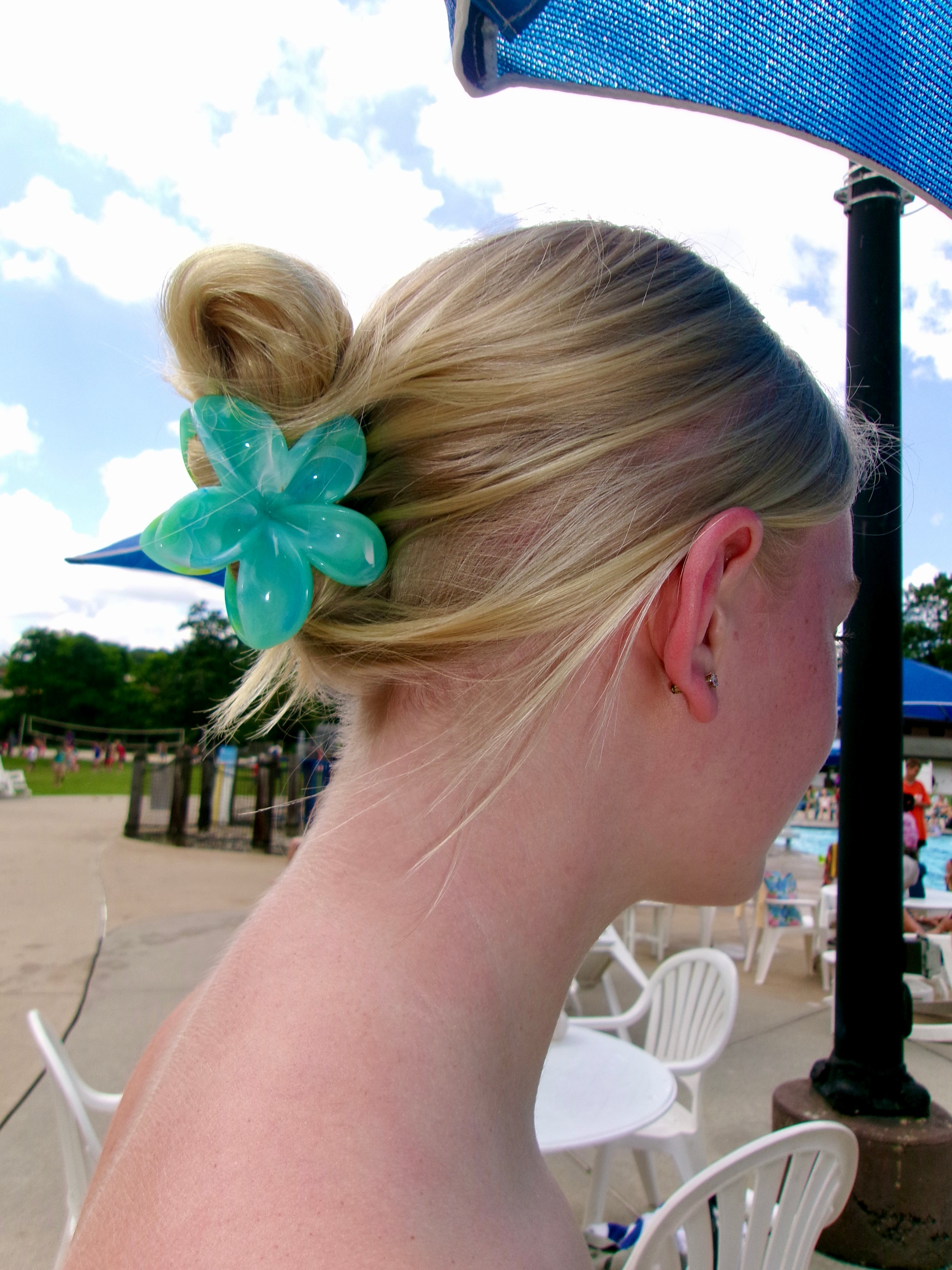 Plumeria Hairclip