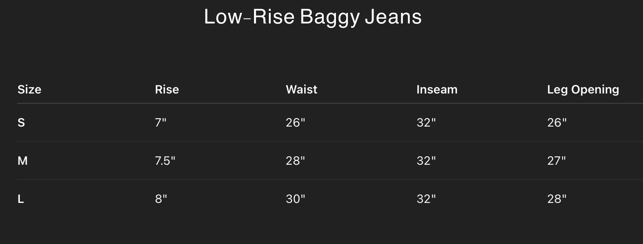 SYNK 16 Baggy Jeans
