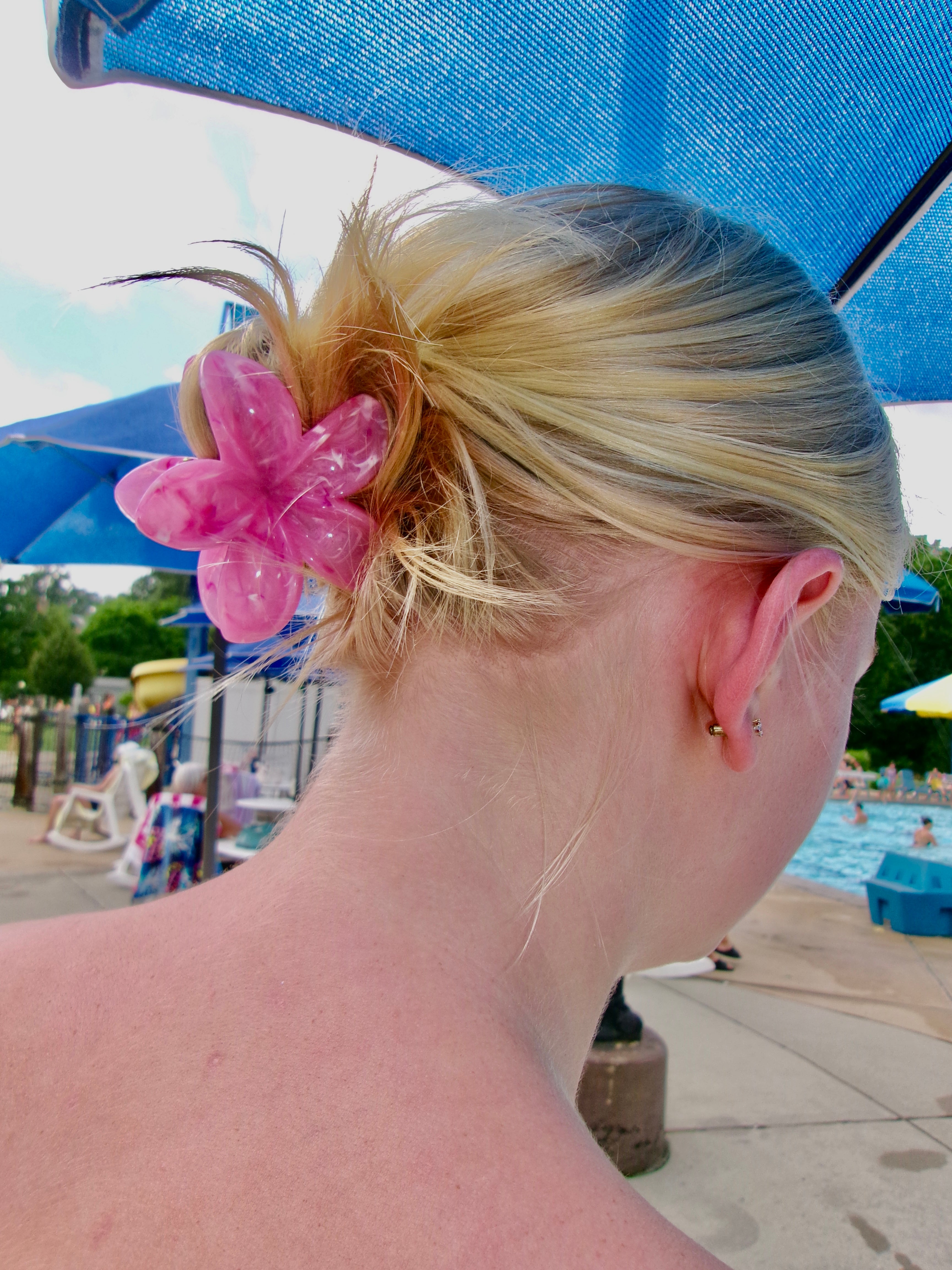 Plumeria Hairclip